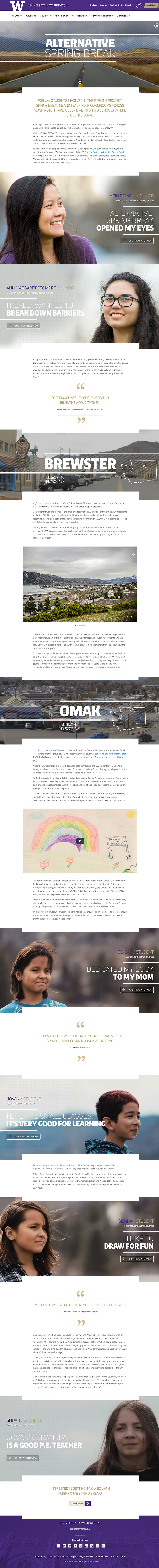 alaska salmon project full site design